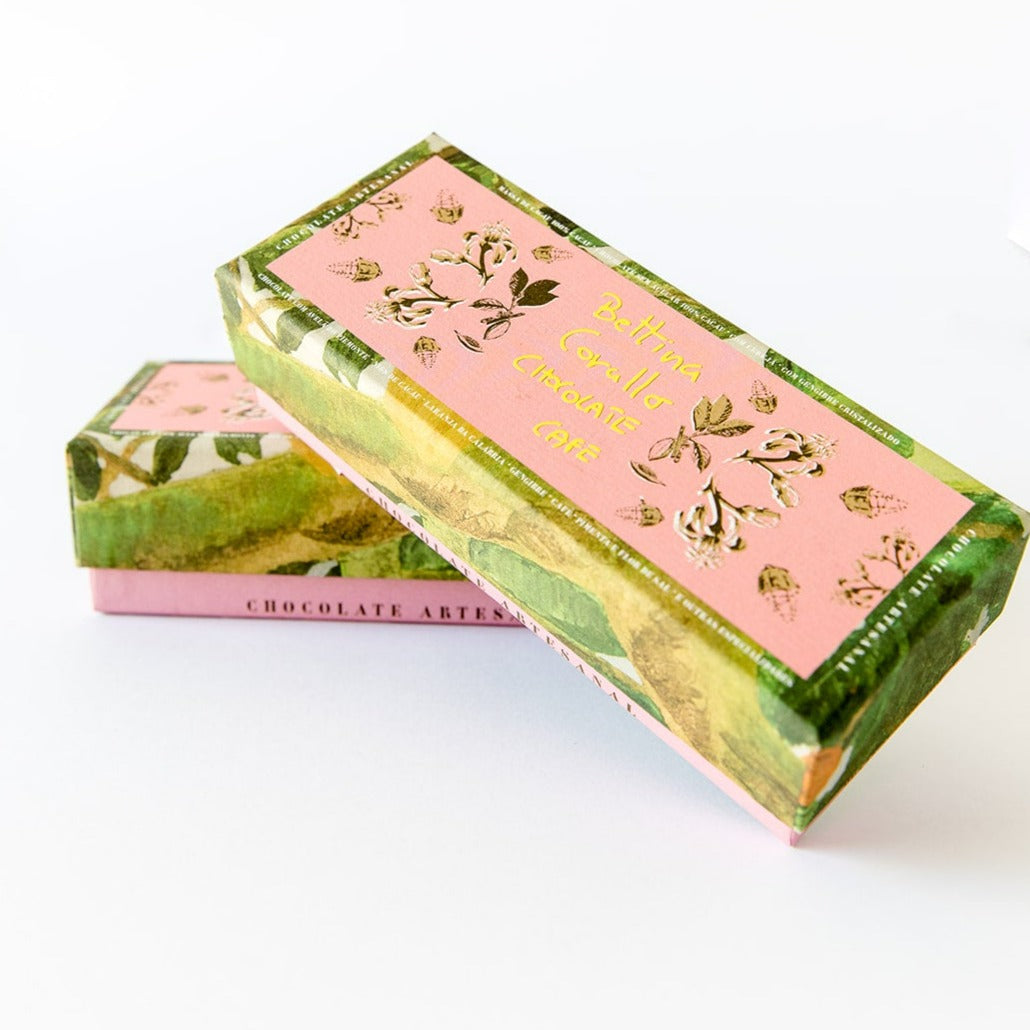 ASSET BOX OF 4 PACKAGES OF 50GR NAPILITANAS (PINK & GREEN BOX)